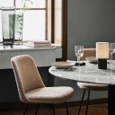&Tradition In between SK18 Bord 90cm Hvit Marmor / Svart