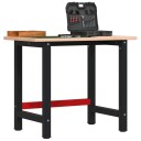  Arbeidsbenk 100x60x81,5 cm heltre bøk rektangulær