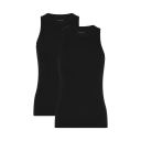 Urban Quest 2-Pack Women Bamboo Tank topp svart M