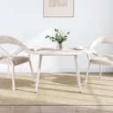  Bordplate hvit 90x45x2,5 cm heltre furu rektangulær
