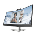 HP E34m G4 34" Kurvet WQHD Skjerm med USB-C