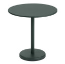 Muuto Linear Steel Café Hagebord Grønn Ø70