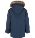 Didriksons Sylvin Parka til Barn Vann- og Vindavvisende med Avtakbar Hette, Mountain Blue 150
