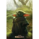 Star Wars Plakat Mandalorian The Child Art - 91,5 x 61 cm