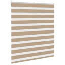  Sebragardin sandbrun 130x150 cm stoff bredde 125,9 polyester
