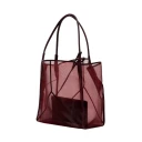 Victoria Beckham Dame Vesker Rød ONE SIZE,