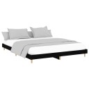 vidaXL Sengeramme svart 180x200 cm konstruert tre