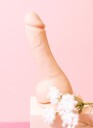 EasyToys: Realistic Dildo with Suction Cup, 15 cm, lys