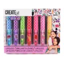 Create It Lipgloss Sett 7stk - Scented Glitter