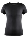 Craft Pro Dry Nanoweight Women Kortermet T Shirt Sort