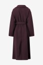 Gina Tricot   Kåpe High Neck Wool Blend Coat   Rød