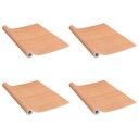  Selvklebende møbelfolier 2 stk 500x90 cm PVC japansk eik