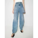 Maison Margiela Dame Jeans Blå 2XS,