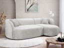 Rylian 3 seters sofa med divan   kremhvit