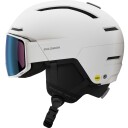 Salomon Driver Pro Sigphoto MIPS Skihjelm med Visir White 54-56 cm