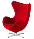 Fritz Hansen Egget miniatyr Rød
