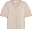 Object Objlisa S/S Re Top Noos   Beige   38