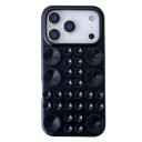 iPhone 17 Pro Silikon deksel med sugekopp   svart