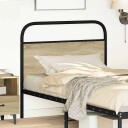 Hodegavl sonoma eik 90 cm stål og konstruert tre 8721158563804