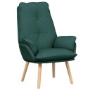  Avslappende stol Mørkegrønn 69 x 74 x 93 cm stoff