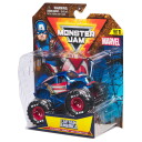 Monster Jam 1:64 Marvel Single-Captain America 6071333