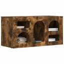 TV skap Røkt eik 80 x 35 x 40 cm Konstruert tre