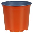 vidaXL Blomsterpotte 50 pcs Terrakotta Ø 15 x 13 cm Plast