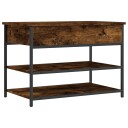  Skobenk røkt eik 70x42,5x50 cm konstruert tre 8721012340817