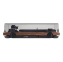 TEAC TN-280BT-A3 Manuell Bluetooth Platespiller Valnøtt med RIAA Forsterker