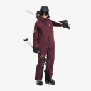 RevolutionRace Skalljakke Turjakke & Vindjakke Atlas 3L Ski Jacket Dame Mauve Wine Størrelse:XL