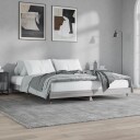vidaXL Sengeramme grå sonoma 120x200 cm konstruert tre