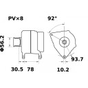 MAHLE MG 23 Dynamo