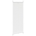vidaXL Plissegardiner 40x100cm Hvit