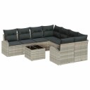  Hagesofa Set 9 pcs 55 x 55 x 37 cm polyrotting