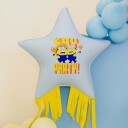 Partydeco Folieballong Minions Stjerne med Tassles FB326