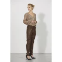 RUE de Femme Dame Bukser Brun 2XL,