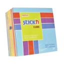 Stick"n Neonkube 76x76 400 Blad Blå