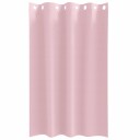  Gardiner med gardiner 2 pcs Baby rosa Polyester