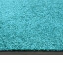 vidaXL Dørmatte vaskbar turkis 60x180 cm