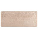  Teppe Runner MARSA Beige 100 x 200 cm Polyester og PVC