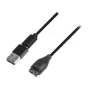 Triacle USB Ladekabel Ladekabel med USB-C - USB-A adapter, Garmin fenix/vivo/venu