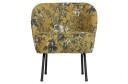 BePureHome Vogue Lenestol Velur Poppy Mustard