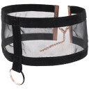 Sex & Mischief Sheer Day Gjennomsiktig Krage - Black