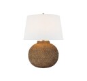 Avedon Small Table Lamp Natural Rattan