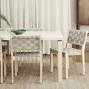 Artek 611 Stol Natur / Hvit