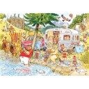 Wasgij Mystery 6 Puslespill Camping Commotion! 1000 Brikker