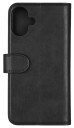Essentials iPhone 16 Plus PU deksel Svart