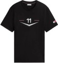Tommy Hilfiger Th X Cf1 Drivers Chevron Tee   BLACK   L