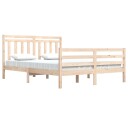vidaXL Sengeramme heltre 160x200 cm