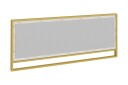 Bascle Speil 90 cm   Gull|Hvit